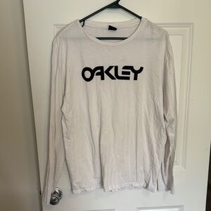 Oakley White Long Sleeve Tee
